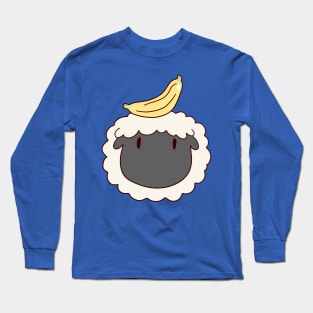 Banana Sheep Face Long Sleeve T-Shirt